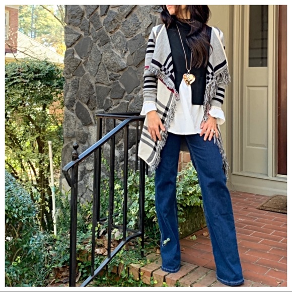 ✨LAST ONE ✨PARIS Plaid open cardigan - Picture 8 of 8